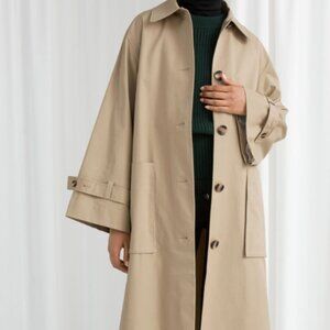 & other stories trench coat nwot